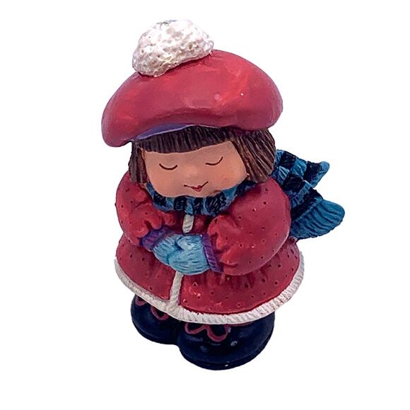 1996 Hallmark Merry Miniatures Bashful Mistletoe Premiere Event Ornament Set - Picture 8 of 12